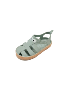 Sandali mare di gomma FOREST Bioty Green/White