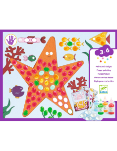 SET CREATIVO PITTURA A DITA - POIS E PESCI 2