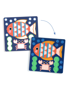 Set per Colorare con pasta modellabile ad asciugatura all’aria – Monelli dell’Oceano 2