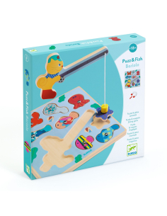 Puzzles in legno e gioco acchiappa pesciolini - Puzz & Fish Bariolo