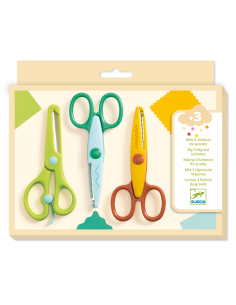 Set 3 forbici creative per bambini