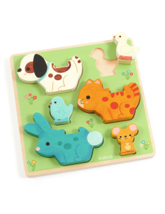 Puzzle in legno con personaggi - Puzz & Play Friends 2