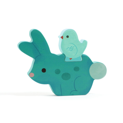 Puzzle in legno con personaggi - Puzz & Play Friends