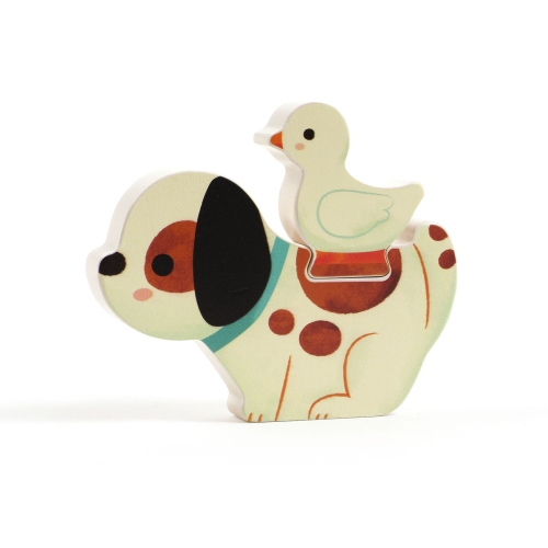 Puzzle in legno con personaggi - Puzz & Play Friends