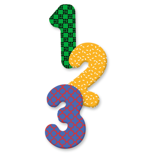 Puzzle educativo dei numeri da 1 a 10