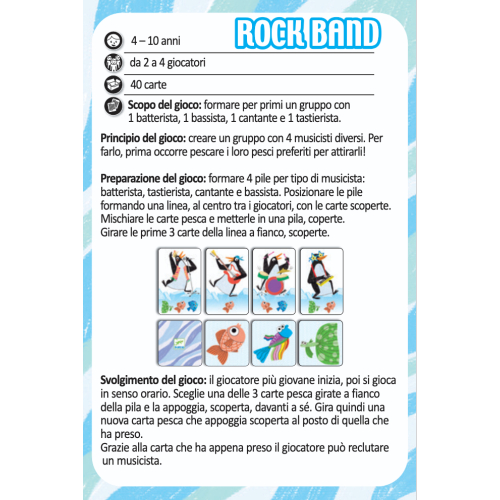 Carte da gioco - Rock Band