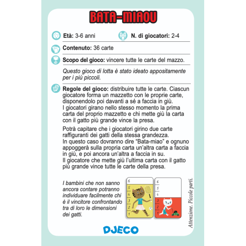 Carte da gioco - Bata-Miaou