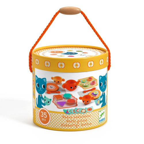 Set cucina in legno - Gatti golosi