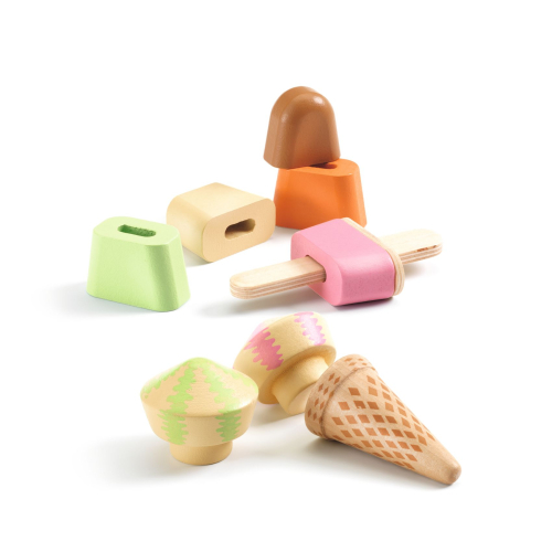 Gelateria giocattolo in legno - Lina & Lino