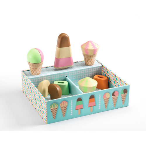 Gelateria giocattolo in legno - Lina & Lino
