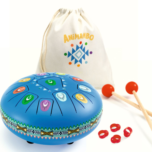 TAMBURO - Metal Drum - Tamburo a linguette grande - 11 note