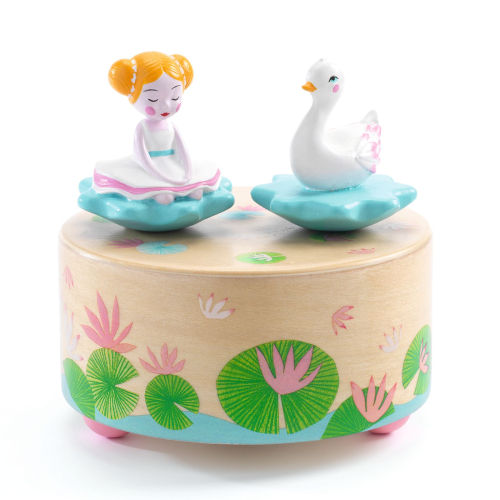 Carillon scatola musicale in legno - Ballerina Melody