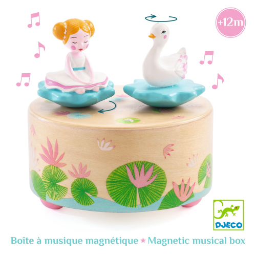 Carillon scatola musicale in legno - Ballerina Melody
