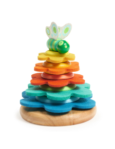 Gioco impilabile in legno - Butterflower
