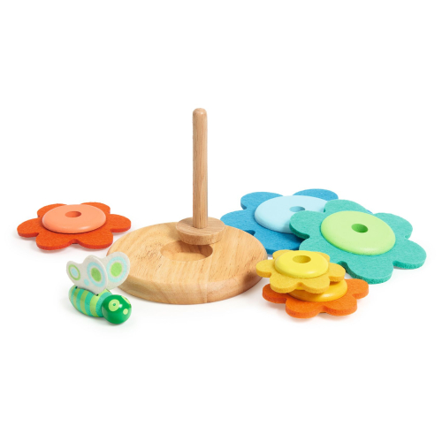 Gioco impilabile in legno - Butterflower