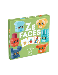 Gioco di costruzione con volti - Ze Faces