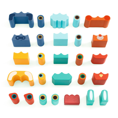 Gioco di costruzione con volti - Ze Faces