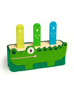 Gioco pop-up morbido e in legno - SoftiPop 2