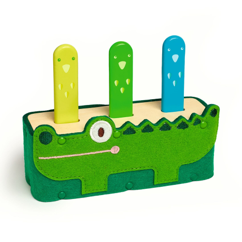 Gioco pop-up morbido e in legno - SoftiPop
