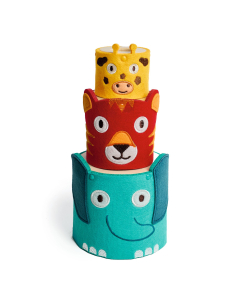 Totem impilabile morbido e in legno - SoftiTotem