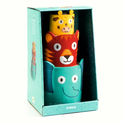 Totem impilabile morbido e in legno - SoftiTotem