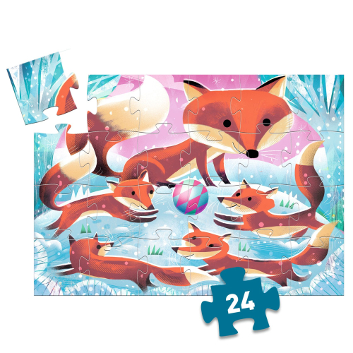 Puzzle 24 pezzi - Ginger, piccola volpe