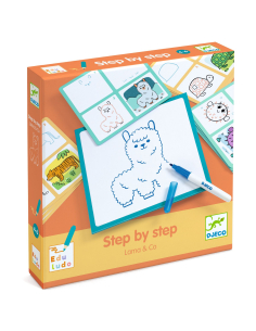 Step by step - Impara a disegnare gli animali Lama & Co 2