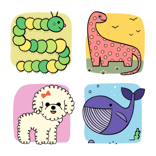Step by step - Impara a disegnare gli animali Lama & Co