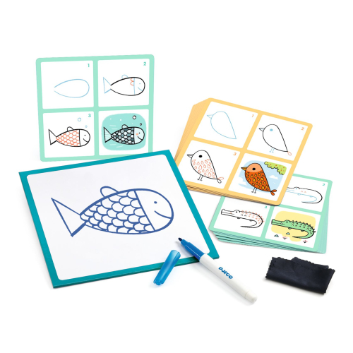 Step by step - Impara a disegnare gli animali Lama & Co