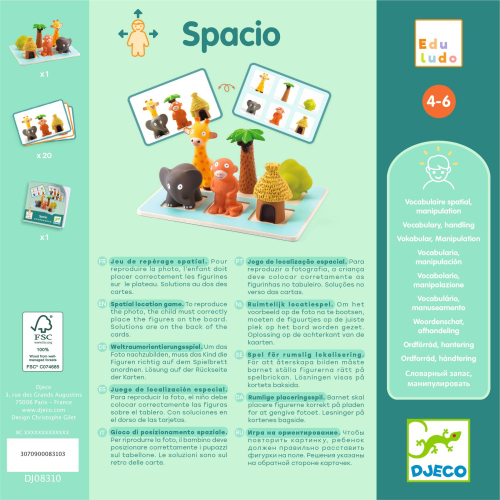 Gioco educativo Eduludo - Spacio
