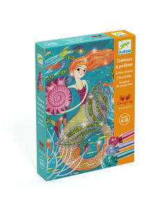 Quadri con glitter - La luce delle sirene