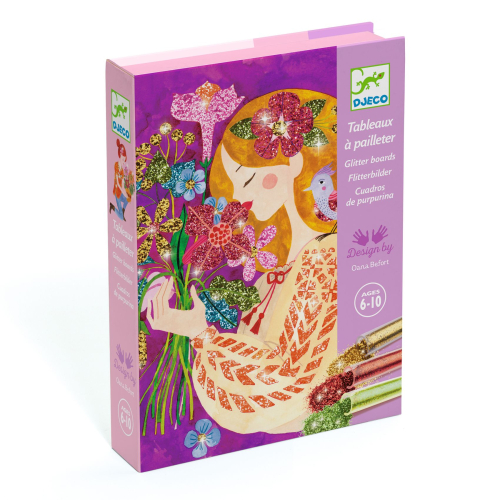 Quadri con glitter - Il profumo dei fiori