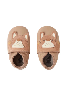Soft Sole - Peeking Puppy Warm Taupe