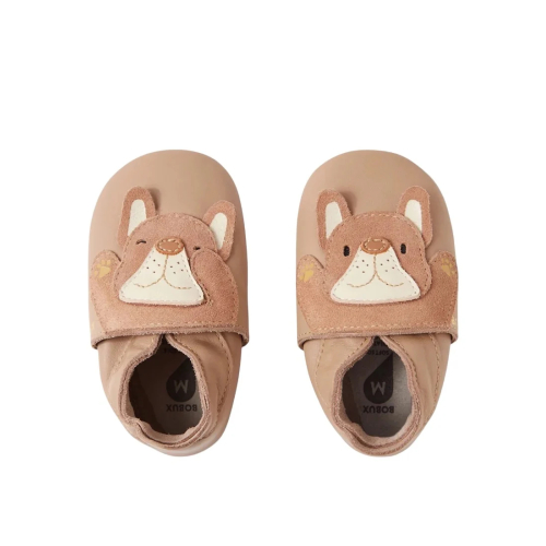 Soft Sole - Peeking Puppy Warm Taupe