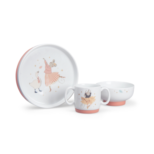 Set pappa in porcellana La Petite École de Danse