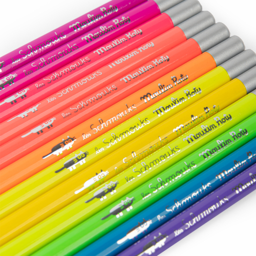 12 matite colorate neon Les Schmouks
