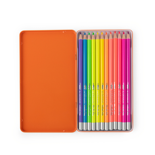 12 matite colorate neon Les Schmouks