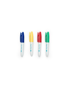 Mini tappetino da colorare in silicone con 4 pennarelli 2