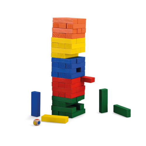 Torre infernale in legno