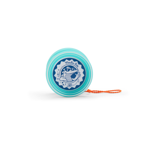 Yo-yo in silicone blu