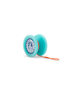 Yo-yo in silicone blu