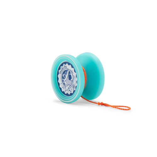 Yo-yo in silicone blu