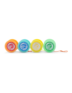 Yo-yo in silicone verde 2