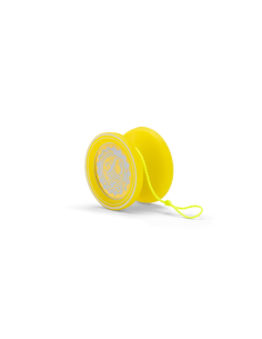Yo-yo in silicone giallo