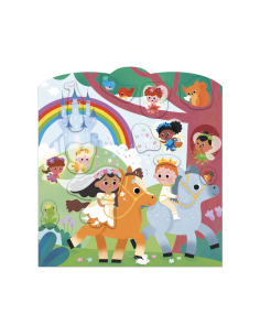 Quaderno di adesivi riposizionabili – Paesi magici | Janod 2