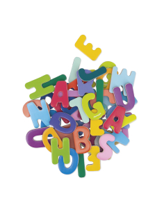 52 lettere magnetiche in legno | Janod