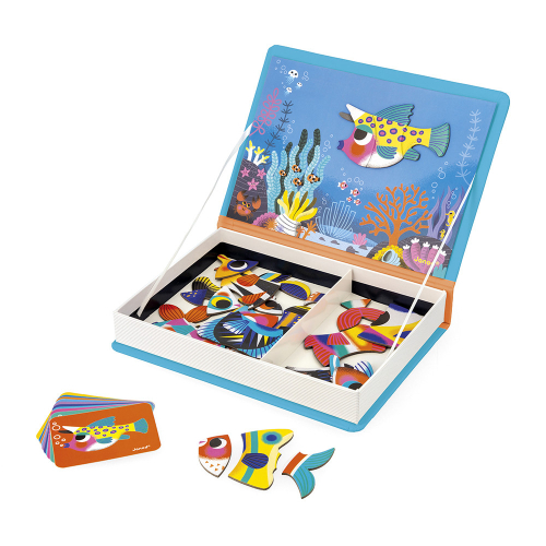 MagnetiBook Libro magnetico – Pesci tropicali