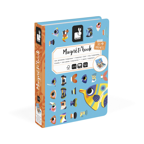 MagnetiBook Libro magnetico – Pesci tropicali