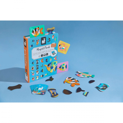 MagnetiBook Libro magnetico – Pesci tropicali