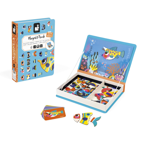 MagnetiBook Libro magnetico – Pesci tropicali